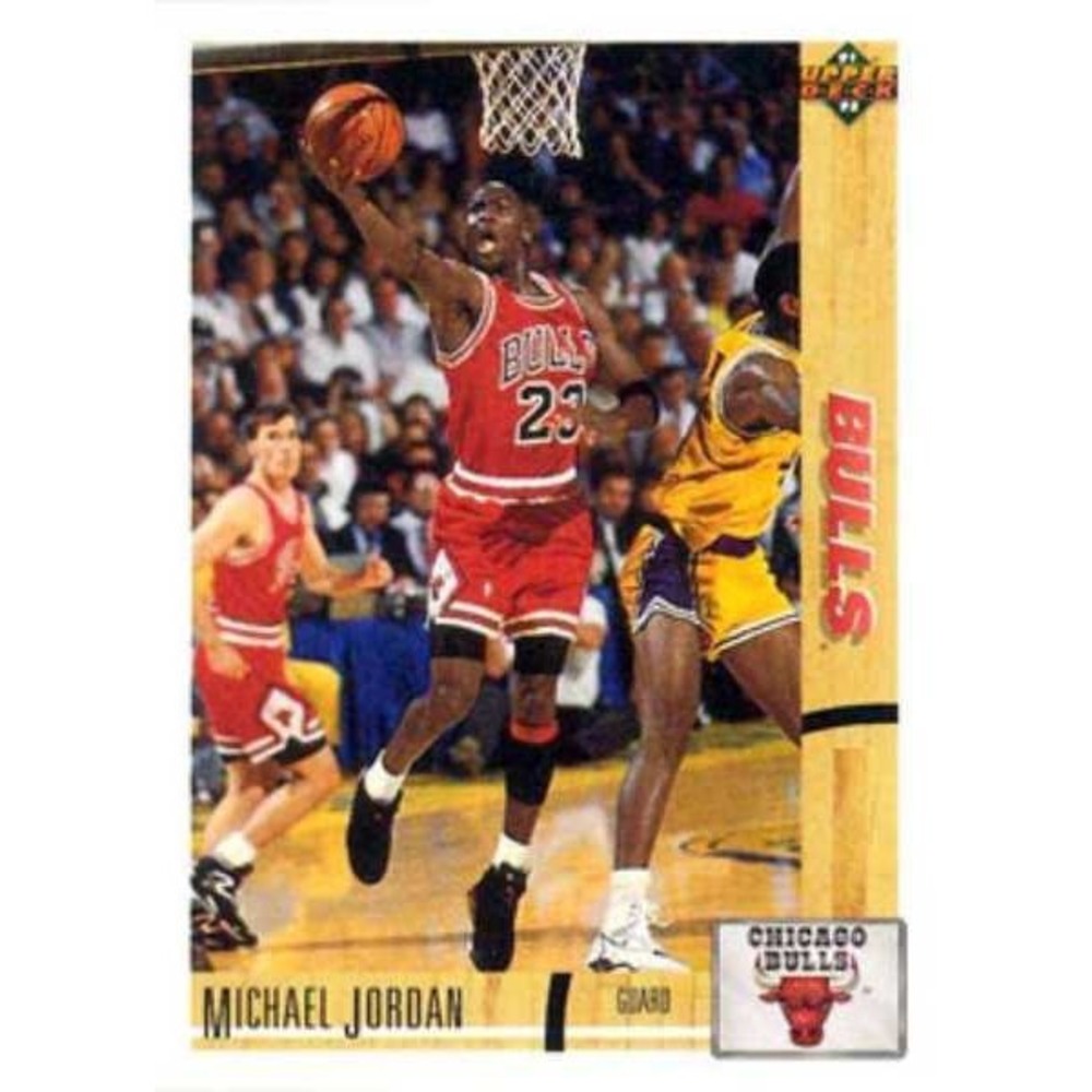 1991-92 Upper Deck #44 Michael Jordan Chicago Bulls